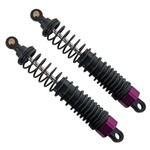 Red Cat RER00320 Redcat 08001 Volcano Plastic Body Shocks w/Black Springs (2)