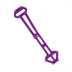 Red Cat RER00791 Redcat 04002 Aluminum Upper Plate (1pc)(Purple)