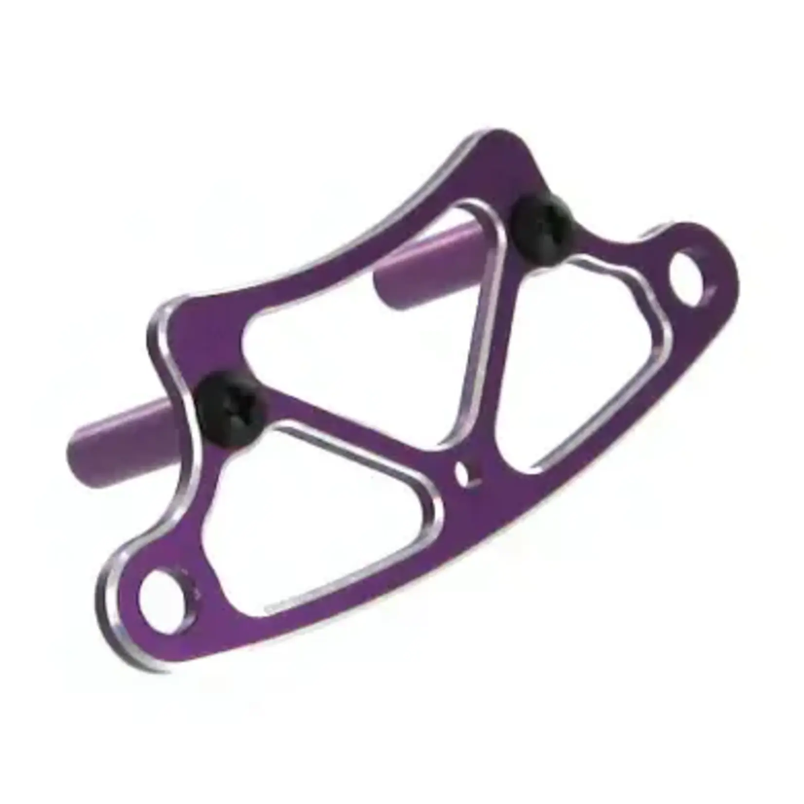 Red Cat RER05078 Redcat 102258 Front Bumper Top Plate(Aluminum)(Purple)(1pc)