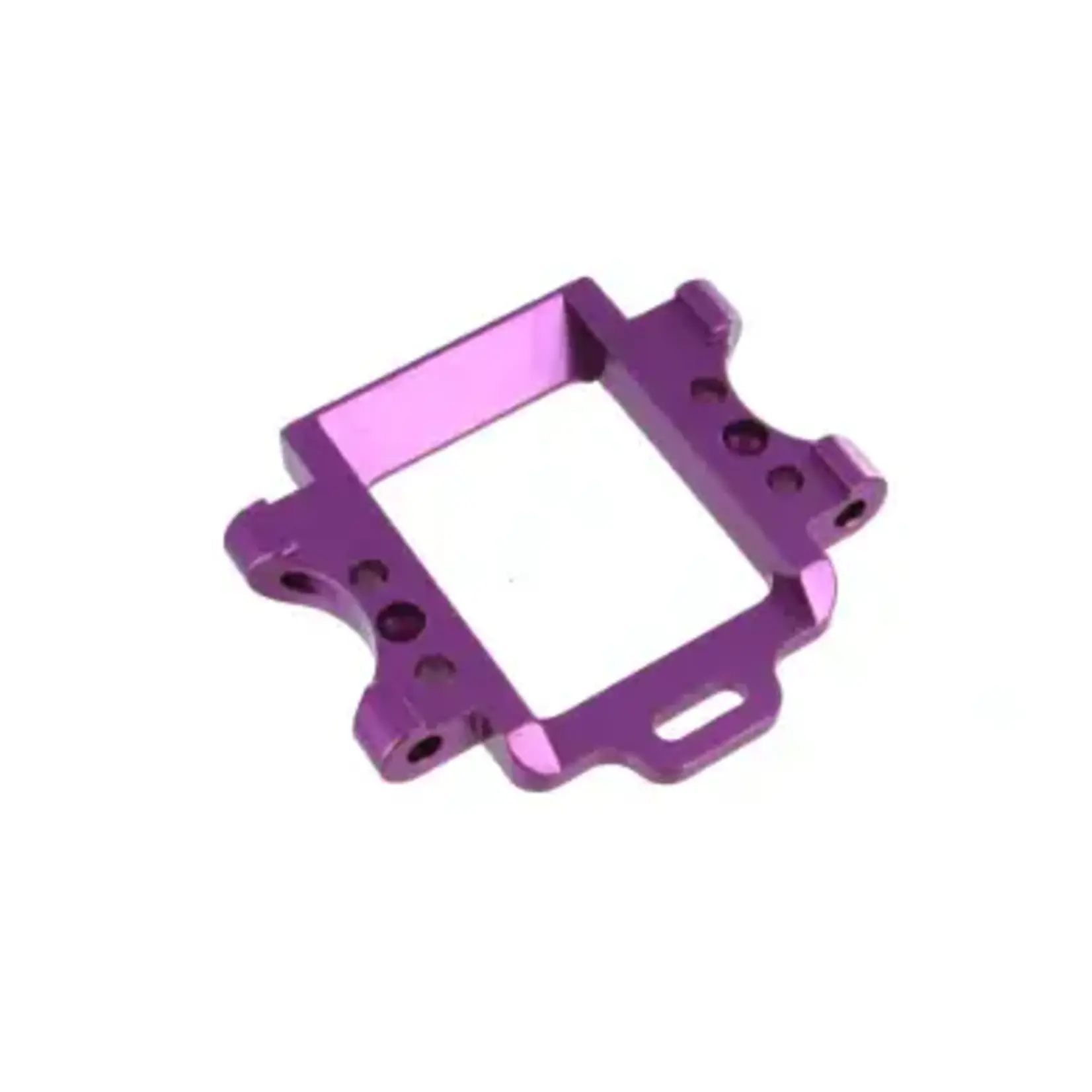 Red Cat RER05150 Redcat 102261 Aluminum Rear Suspension Arm Mount (Purple) (1pc)