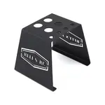 Reef's SEHREEFS38 Reef's Reefs RC Steel Car Stand W/Shock Holes (Black)