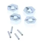 Red Cat RER09845 Redcat 180016S Aluminum Wheel Hex & Pin (4pcs ea.)