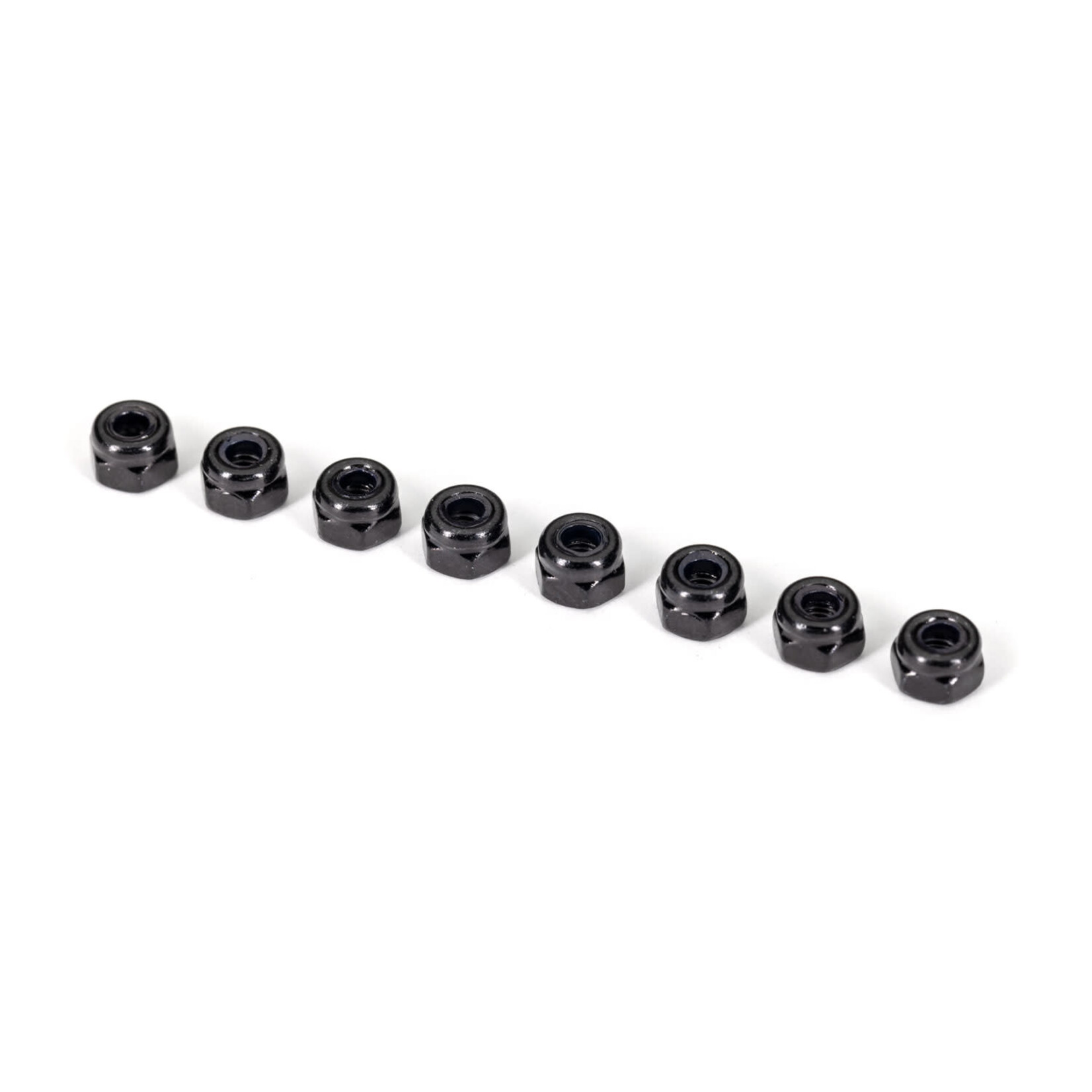 Traxxas TRA2745X Traxxas 3mm Nylon Locking Nuts (Black) (8)