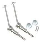 Redcat Racing RER13681 Redcat CVA Driveshaft Set W/ pins and Locknuts(1pr)