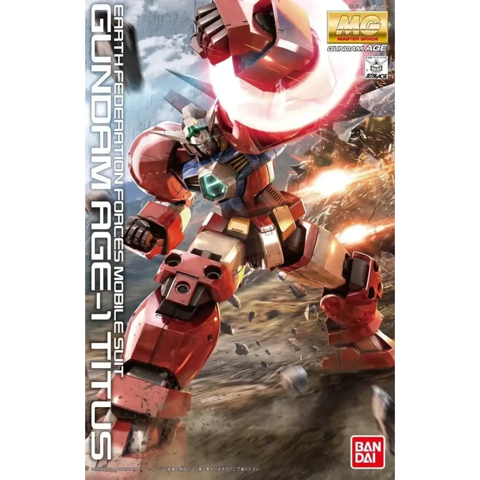 Bandai BAN2156345 Bandai MG Gundam AGE-1 Titus "Gundam AGE"