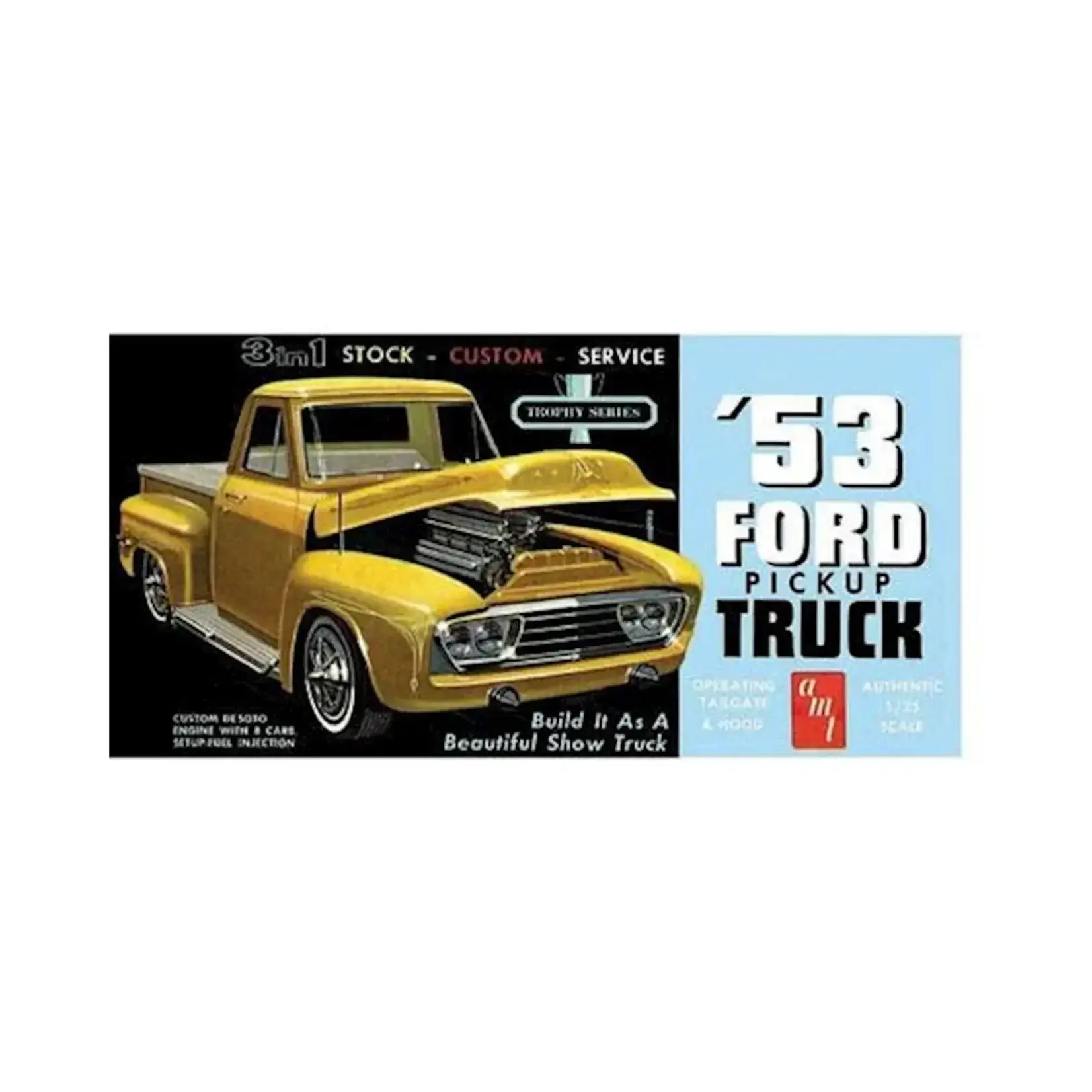 AMT AMT882 AMT 1/25 1953 Ford Pickup Model Kit