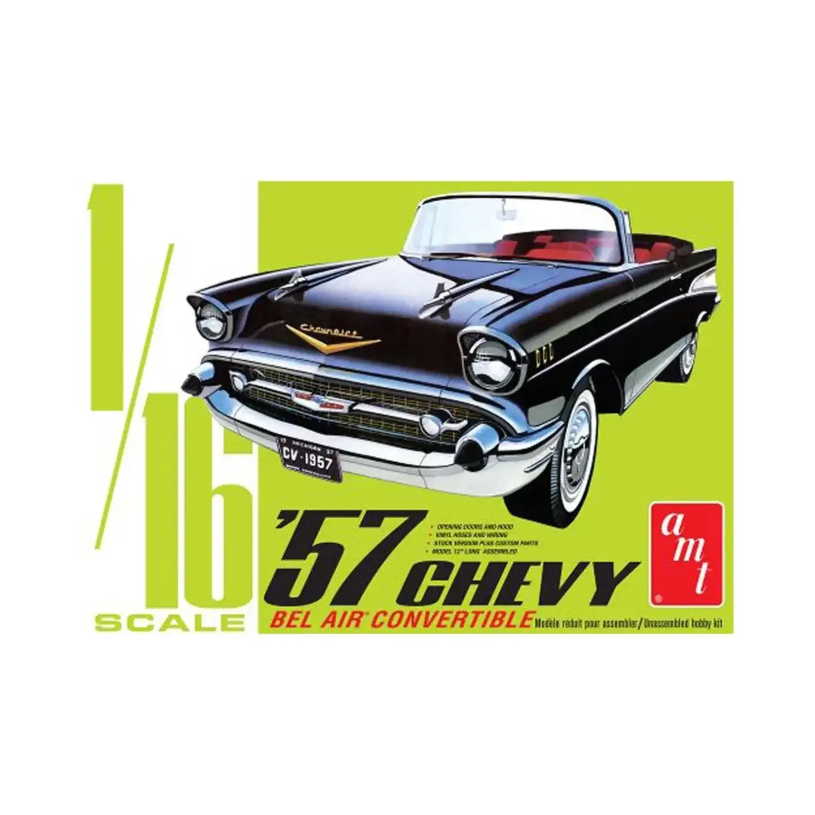 AMT AMT1159 AMT 1/16 1957 Chevy Bel Air Convertible