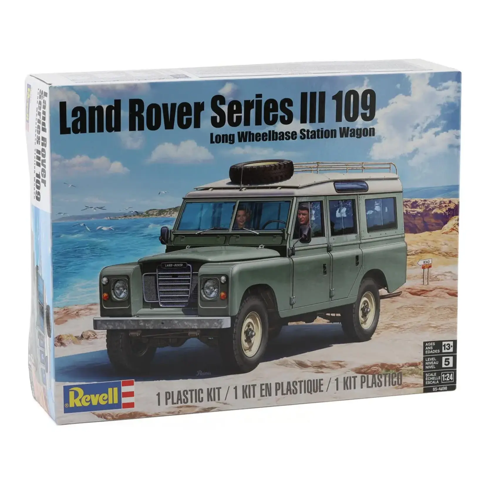 Revell RMX854498 Revell 1/24 Land Rover Series III Plastic Model Kit