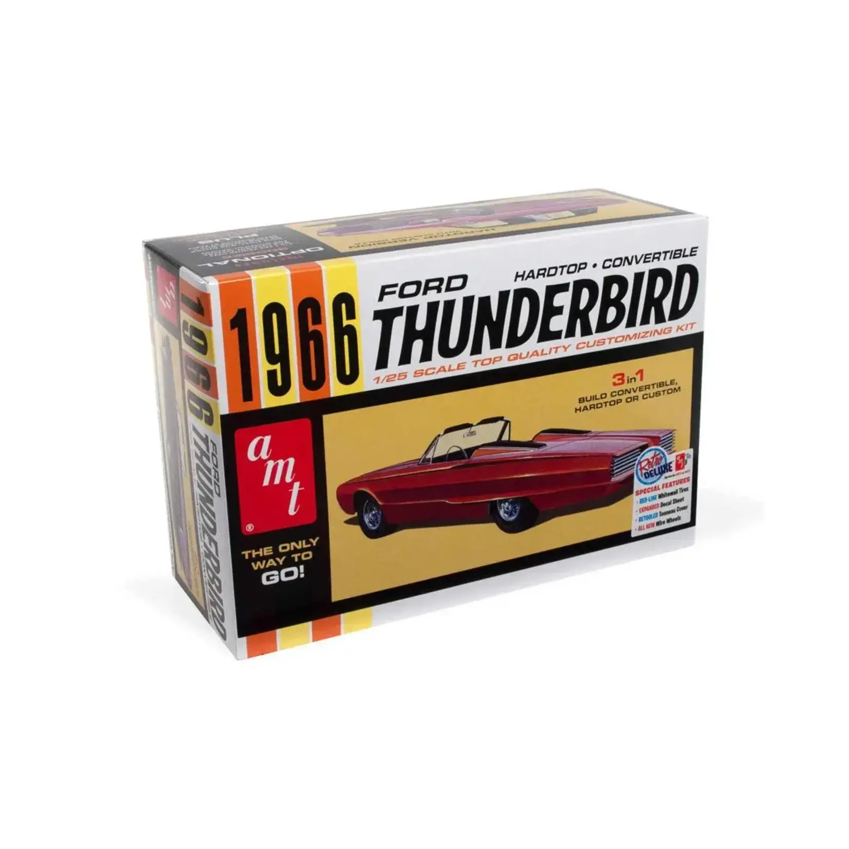AMT AMT1328 AMT 1/25 1966 Ford Thunderbird Convertible Model Kit