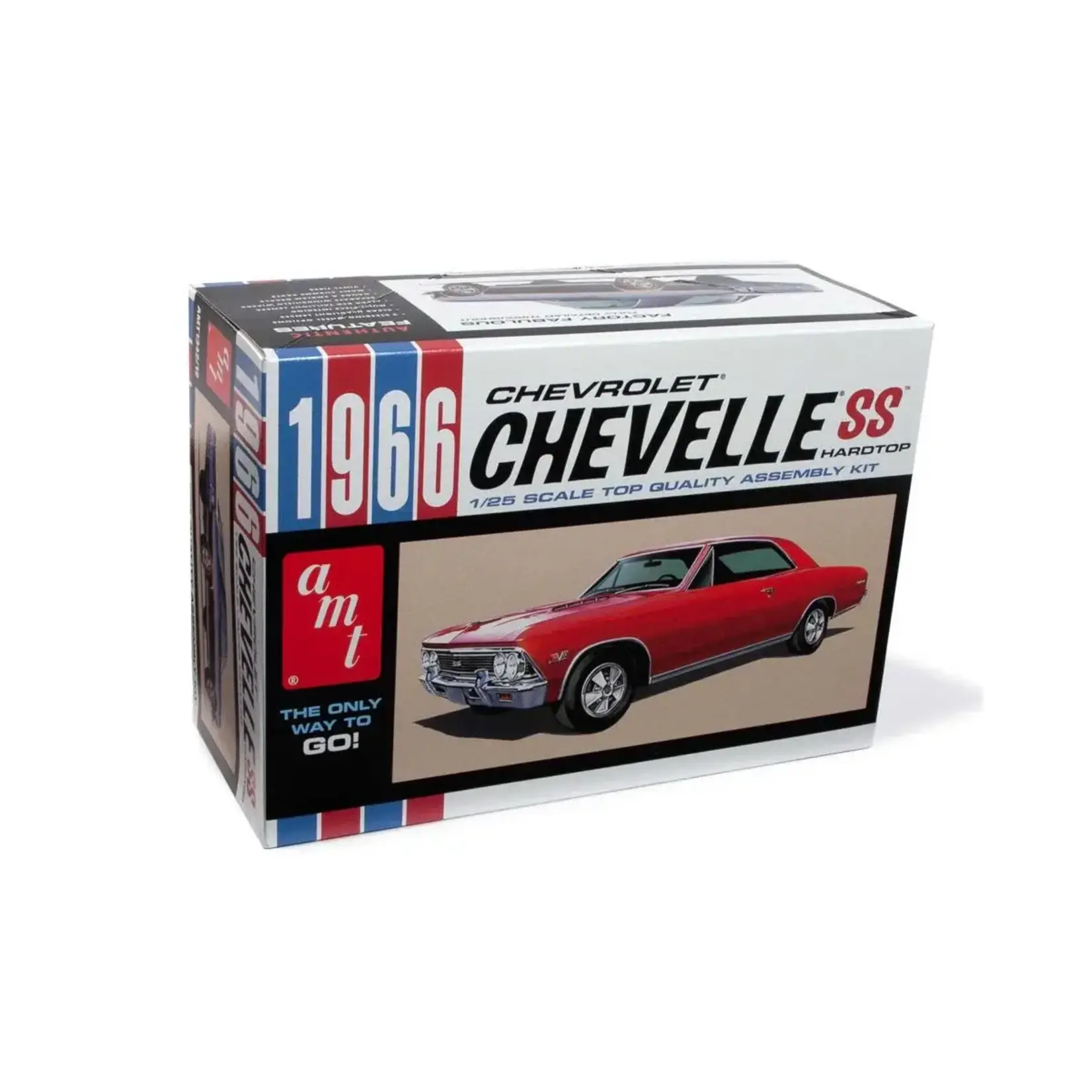 AMT AMT1342 AMT 1/25 1966 Chevy Chevelle SS Model Kit