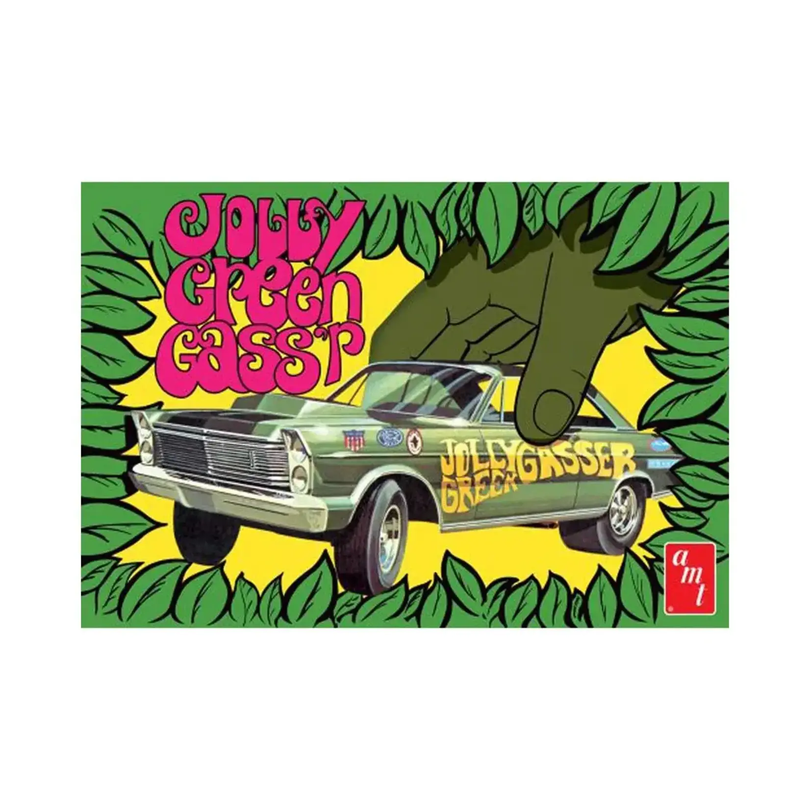 AMT AMT1192 AMT 1/25 1965 Ford Galaxie Jolly Green Gasser Model Kit