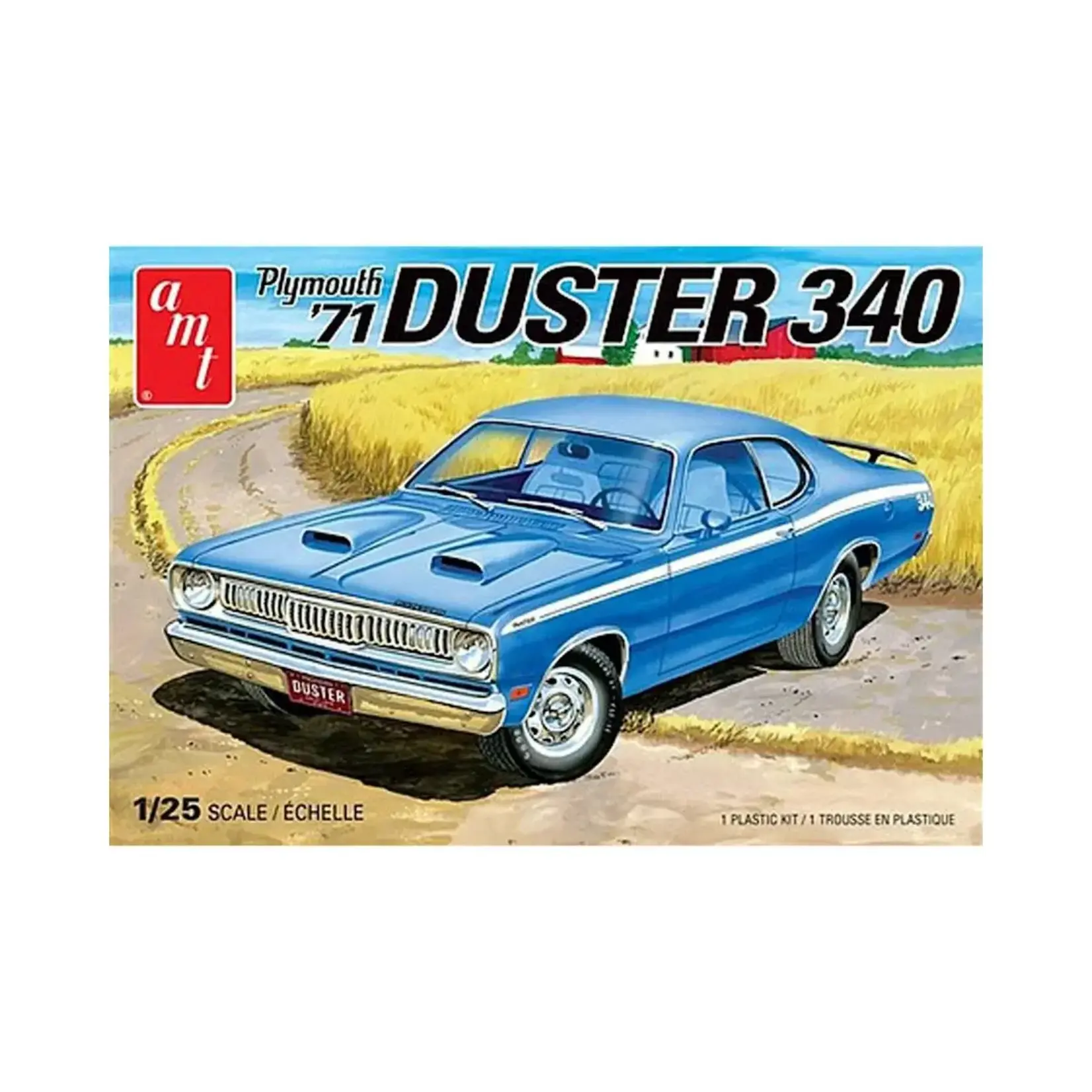 AMT AMT1118 AMT 1/25 1971 Plymouth Duster 340 Model Kit