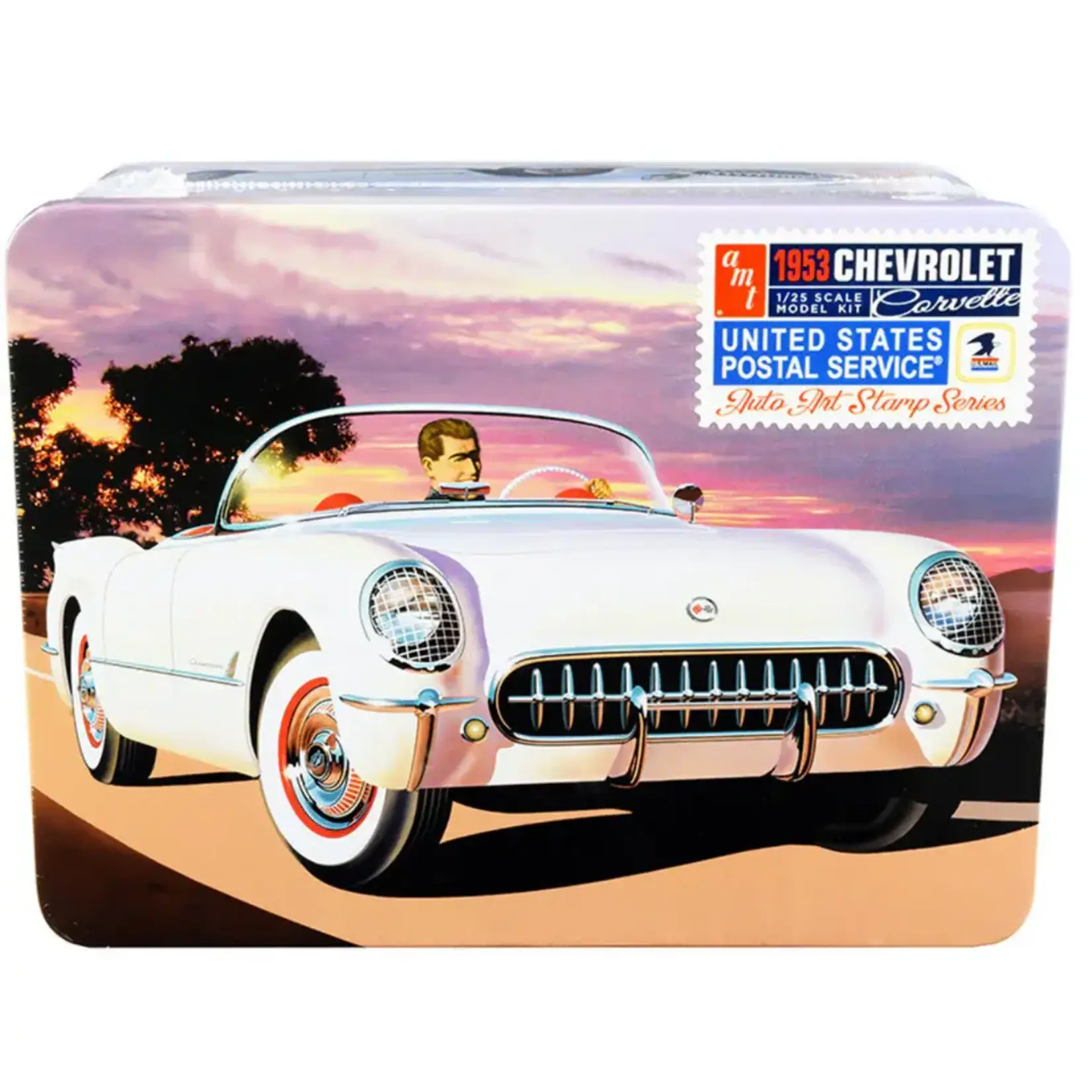 AMT AMT1244 AMT 1953 Chevy Corvette (USPS Stamp Series)