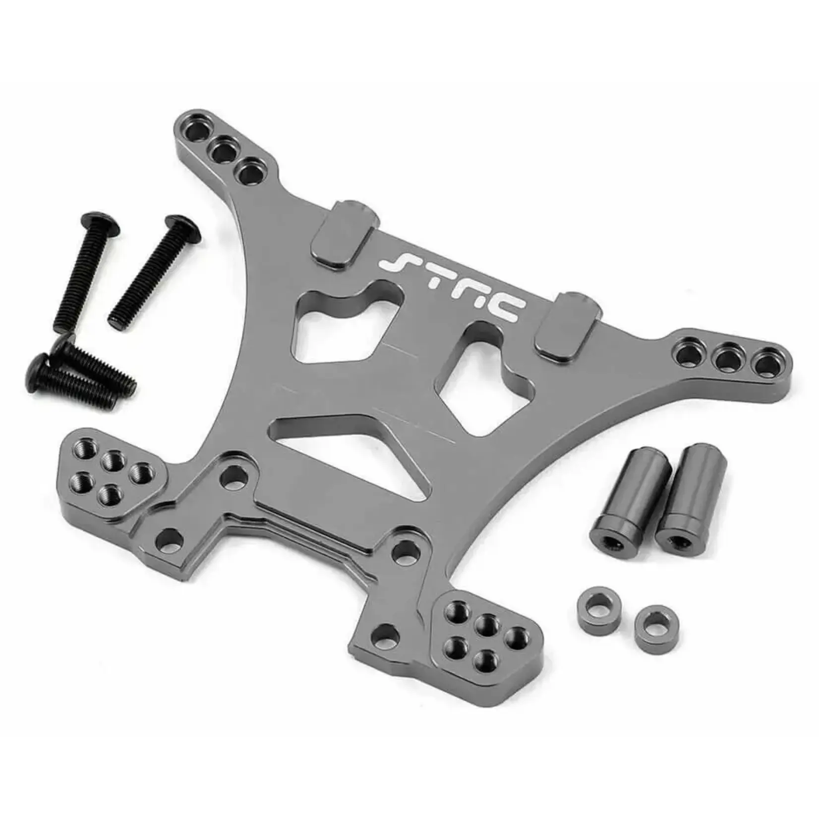 STRC SPTST6830GM STRC Aluminum HD Rear Shock Tower (GUN METAL) (Slash 4x4)