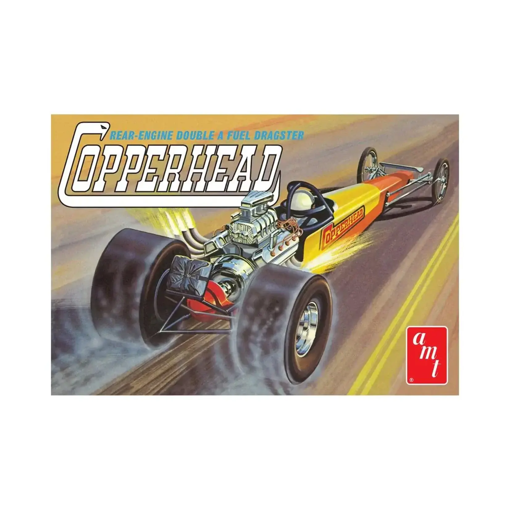 AMT AMT1282 AMT Copperhead Rear-Engine Dragster 1:25