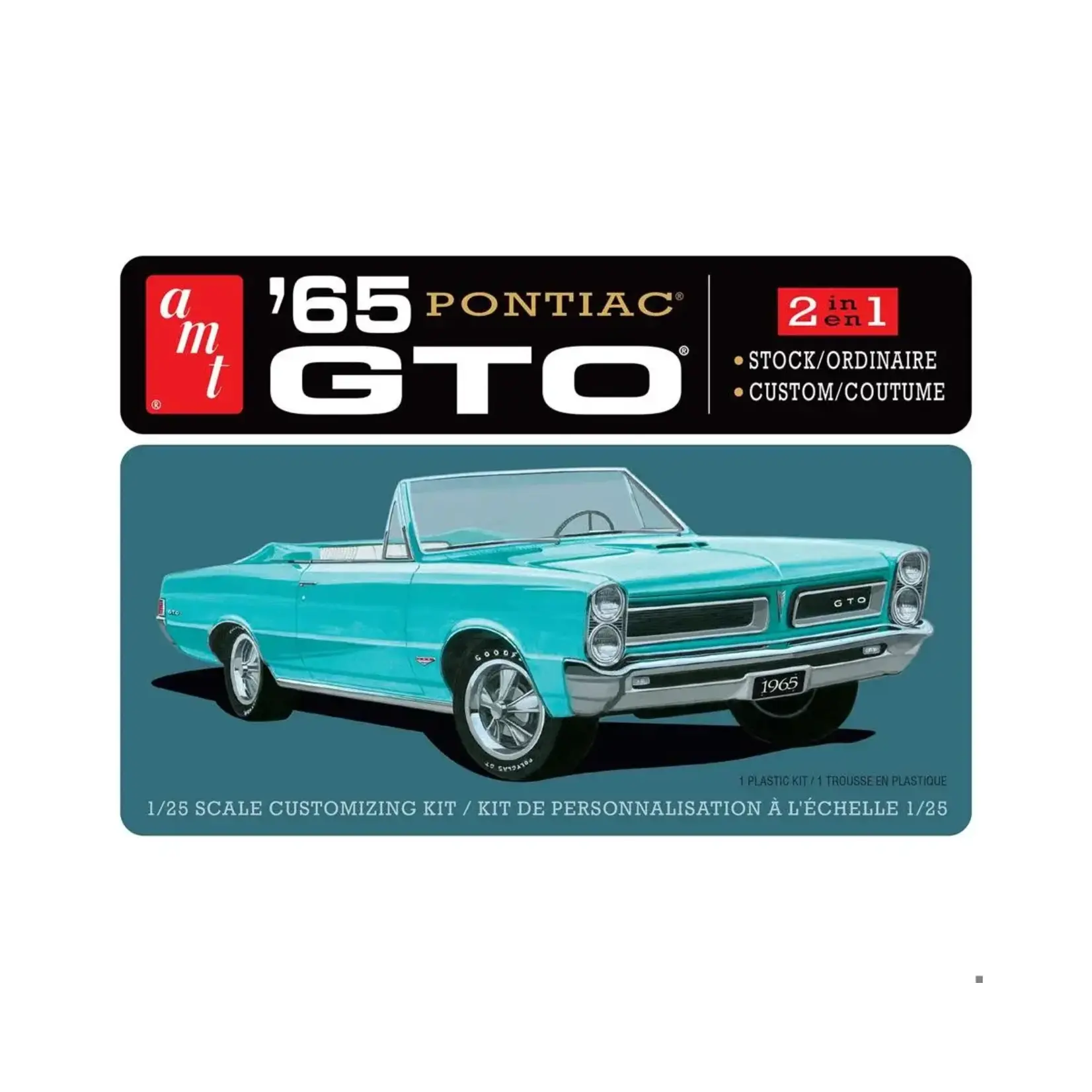 AMT AMT1191M AMT 1/25 1965 Pontiac GTO Model Kit