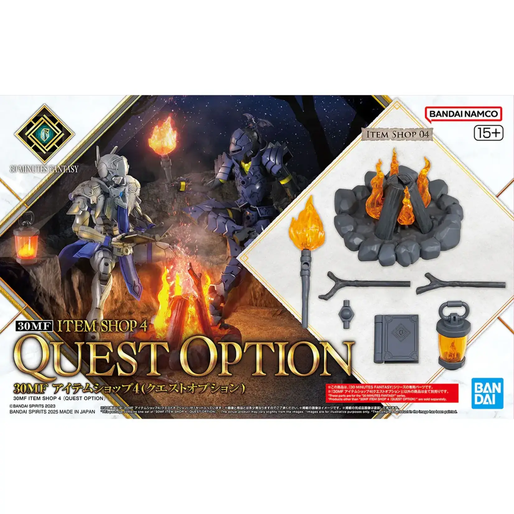Bandai BAN2745409 Bandai 30MF Item Shop #4 Quest Option "30 Minute Fantasy" Accessory Kit