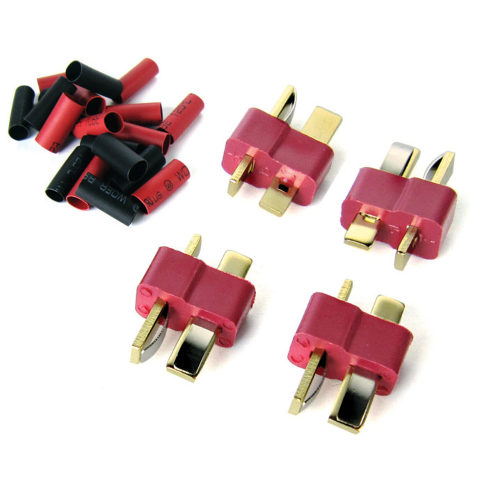 Lectron Pro DEANS-4PK-M Deans-type Connectors - 4-Pack - Male