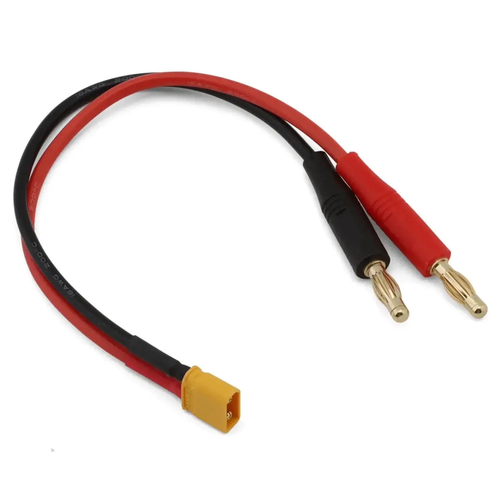 EcoPower ECP-1611 EcoPower Heavy Duty XT30 Ultra Plug Charge Lead (Male XT30 to 4mm Banana)