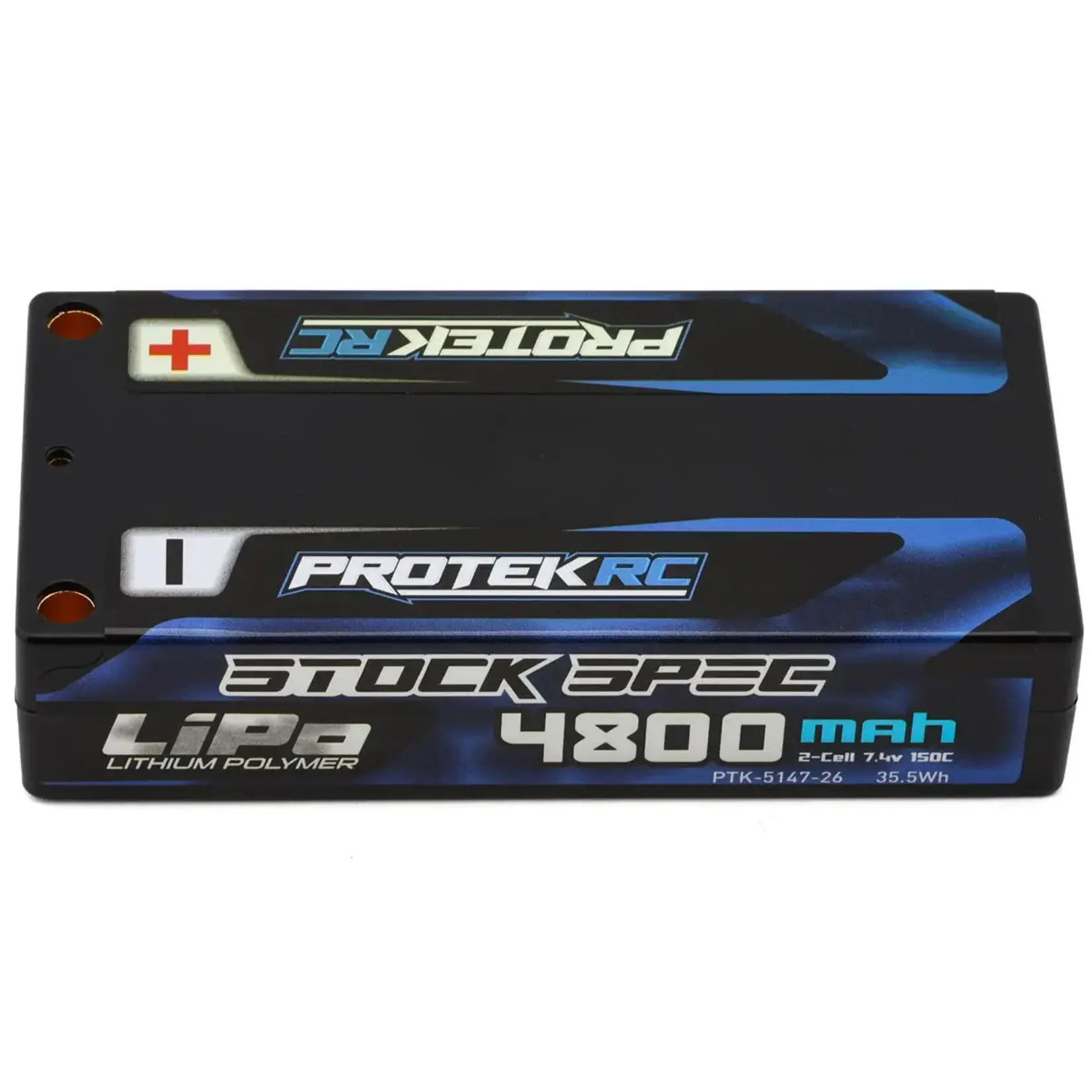 ProTek RC PTK-5147-26 ProTek RC 2S 150C Low IR Si-G "Stock Spec" LCG Shorty LiPo Battery (7.4V/4800mAh) (ROAR Approved)