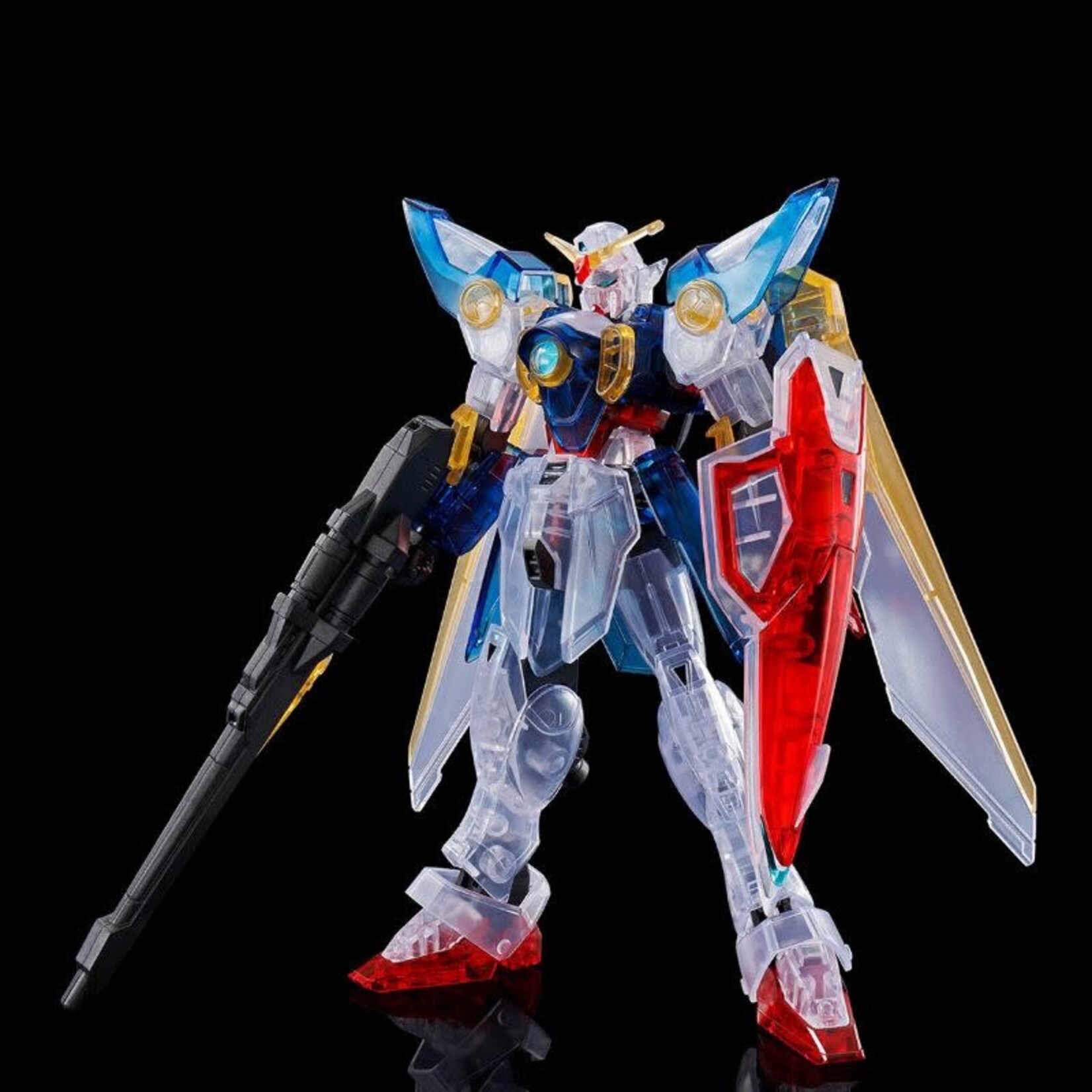 Bandai BANF2604536 Premium Bandai HG 1/144 Wing Gundam [Clear Color]