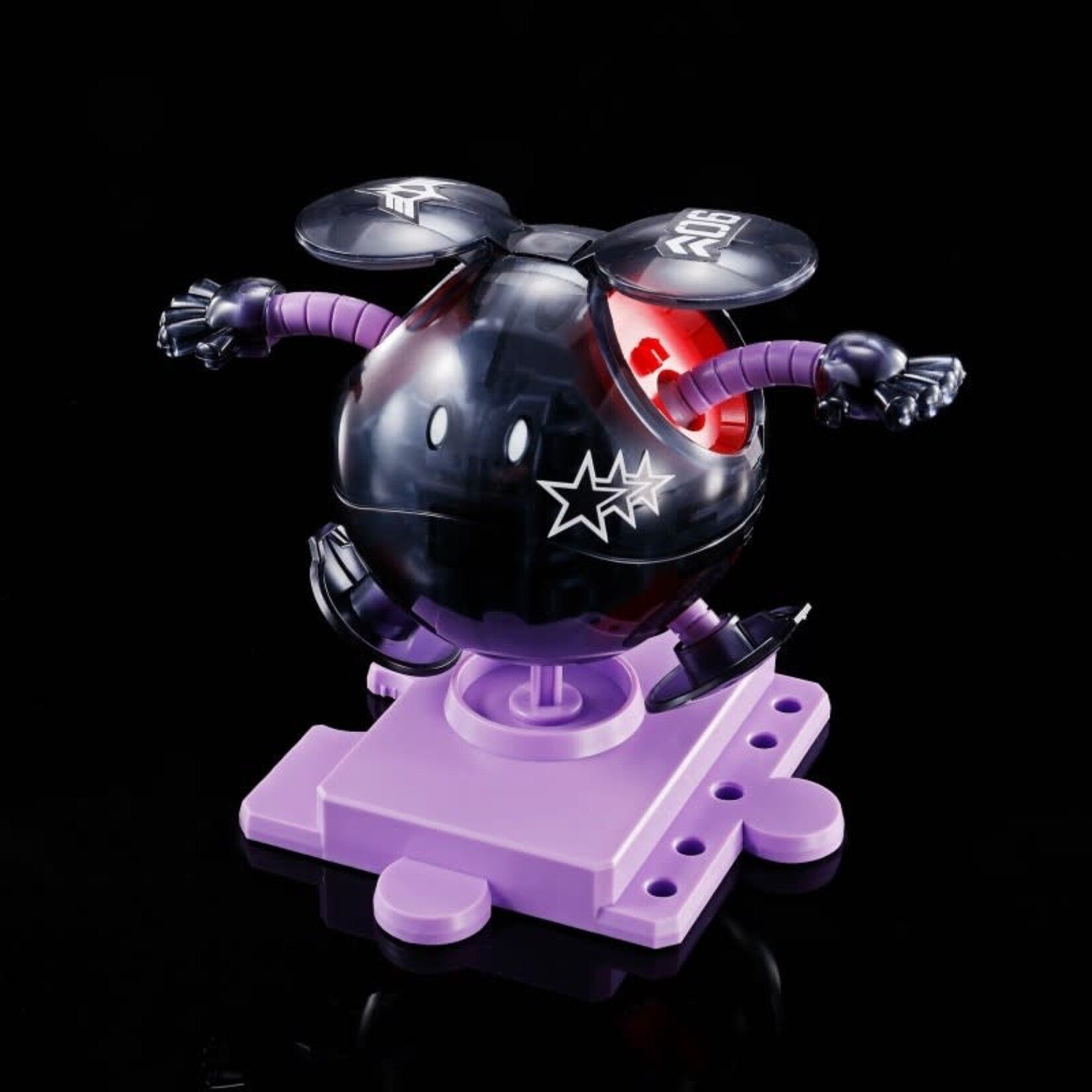 Bandai BANF2519698 Premium Bandai Haropla Black Tri-Haro [Clear]