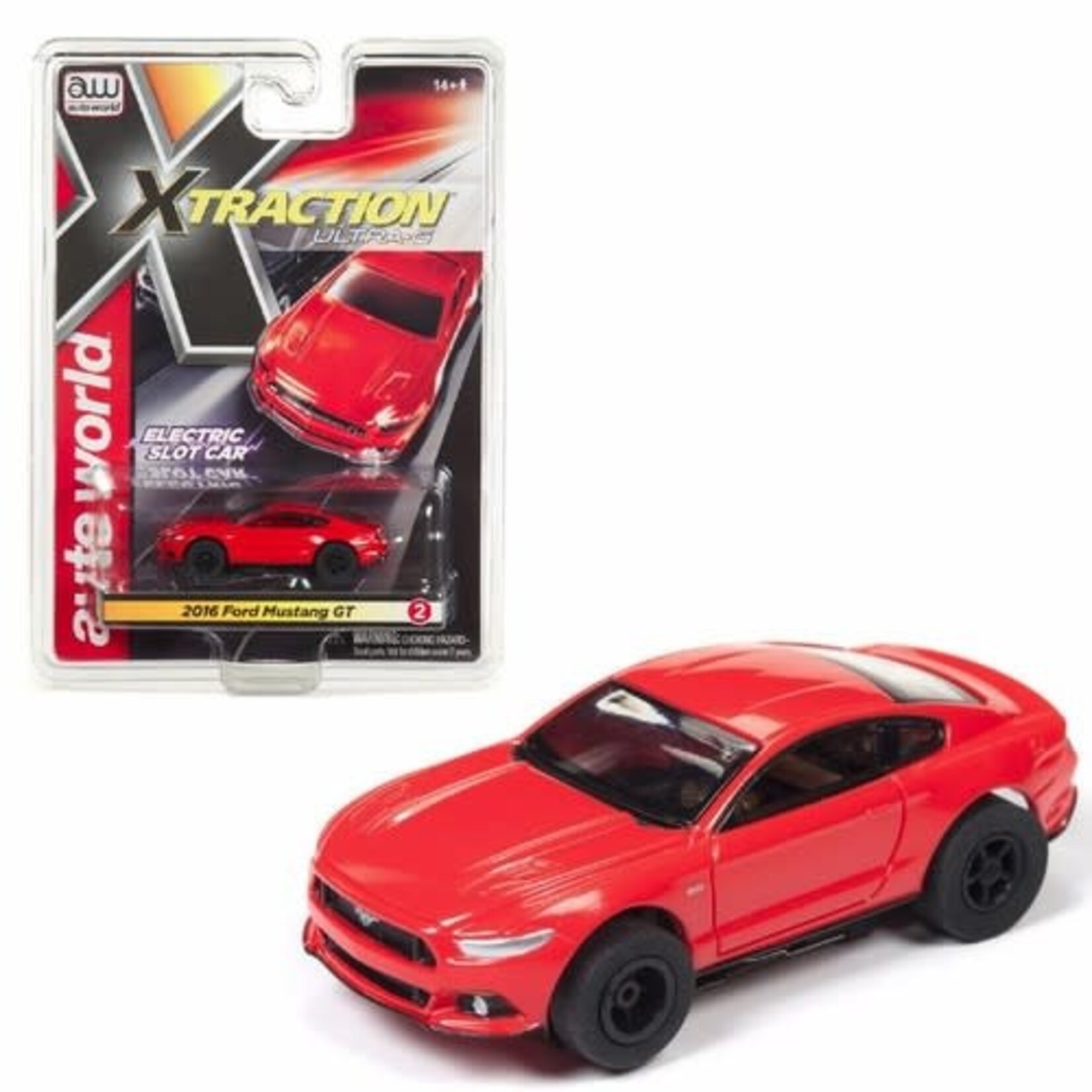 Auto World SC331-2 Auto World XTraction 2016 Ford Mustang GT HO Slot Car