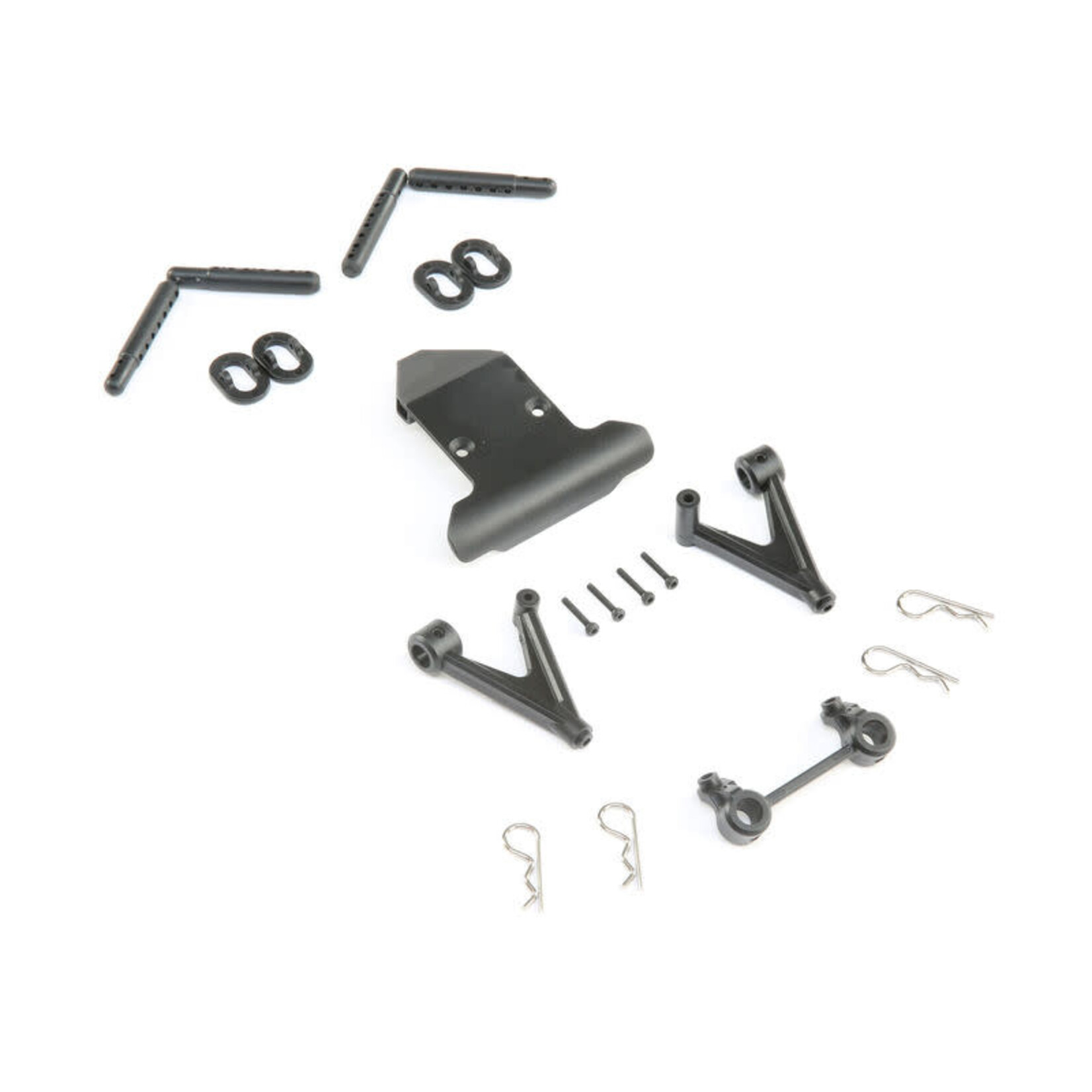 Losi LOS231053 Losi  22S ST Front Bumper & Body Mount Set