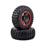 Losi LOS45004 Losi Desert Buggy XL Left & Right Pre-Mounted Tire Set (2)