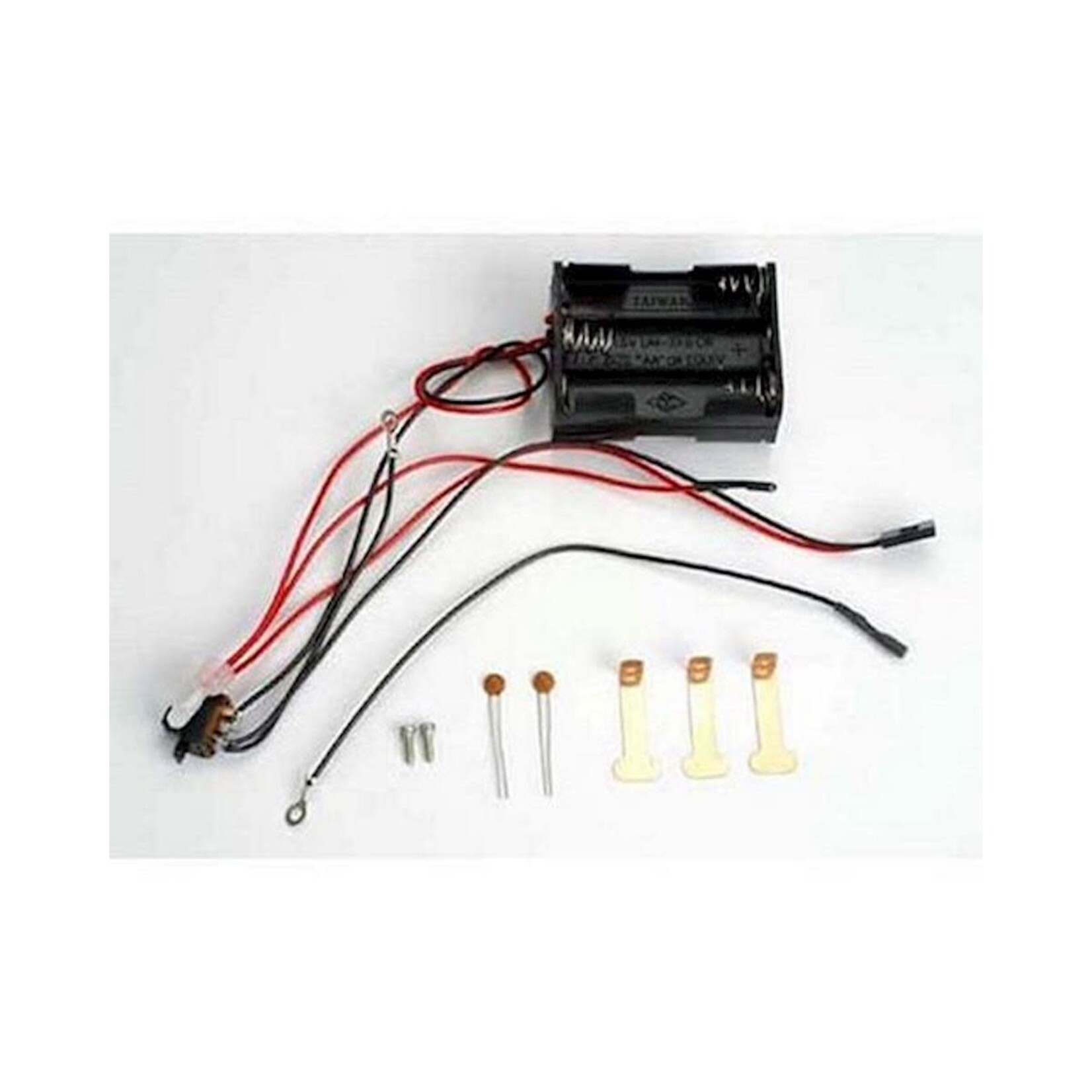 Traxxas TRA3590 Traxxas Nitro V Battery Holder, 6C Assembly w/Switch, RTS Contacts