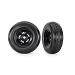 Traxxas TRA10972 Traxxas 3.2" Funco Black Front Wheels & Arrow Tires (2)