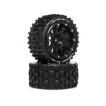DuraTrax DTXC5532 DuraTrax Lockup ST Belted 2.8" 2WD Rear Truck Tires (Black) (2) (0 Offset)