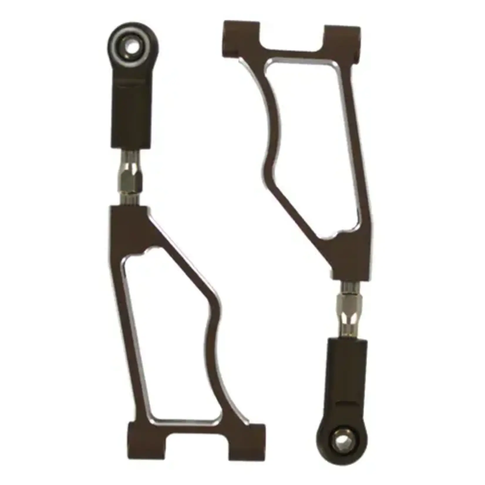 Redcat Racing RER03523 Redcat 710002 Aluminum Front Upper Suspension Arm Set (Gun Metal)