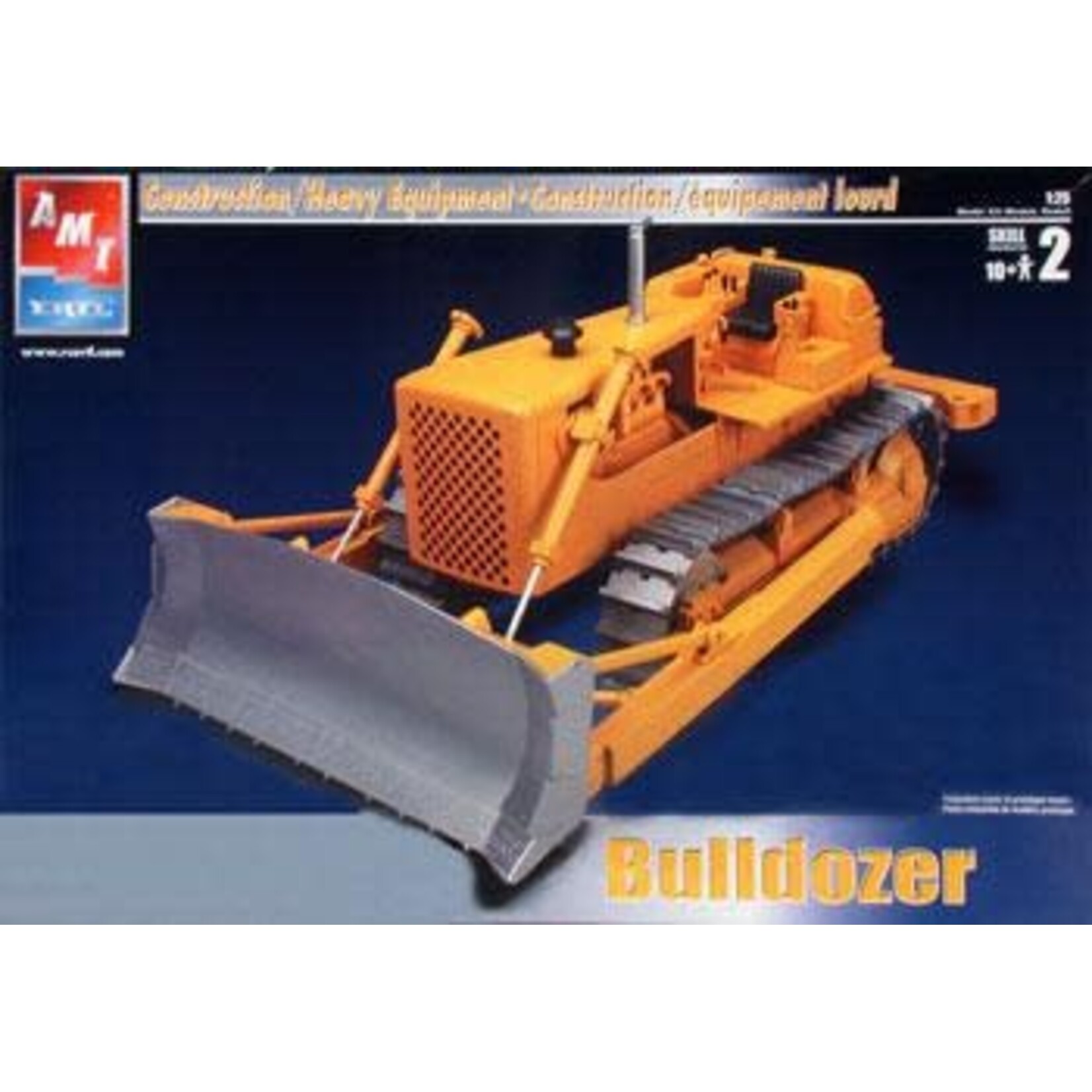 AMT AMT31769AMT ERTL Construction Heavy Equipment Bulldozer 1:25 Model Sealed