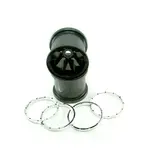 Redcat Racing RER01291 Redcat 50015 1/5th Beadlock Wheels(Black)(2pcs)