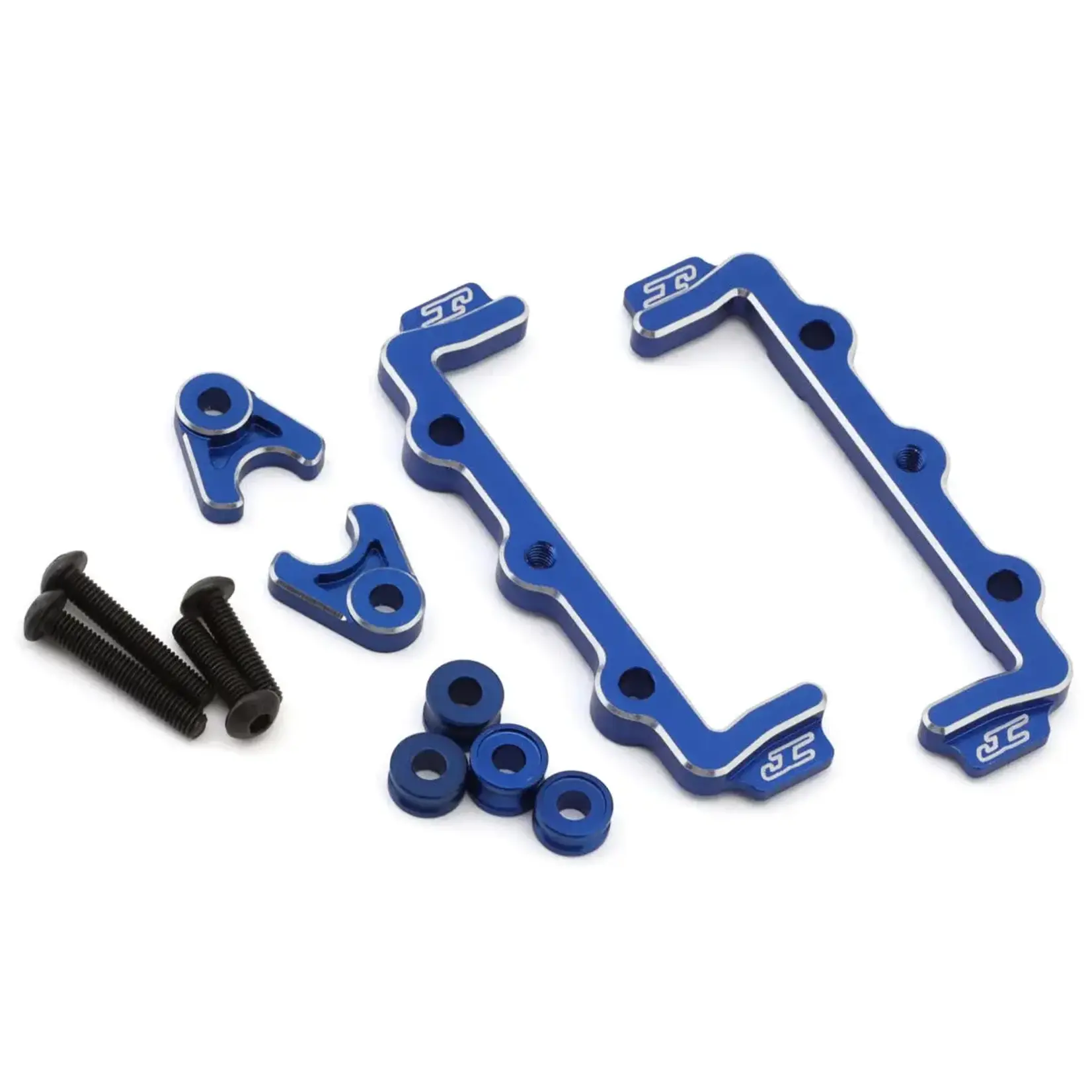 JConcepts JCO5195-1 JConcepts RC10B7.1 | T7 | SC7 Aluminum Battery Hold Set Blue