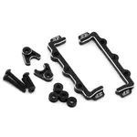 JConcepts JCO5195-2 JConcepts Associated RC10B7/RC10B7D Aluminum Battery Hold Down Set (Black)