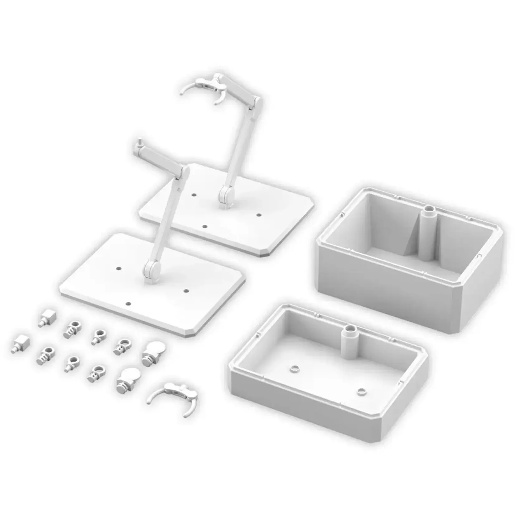 Bandai BAN2815146 Action Base 7 & Option Box (White)