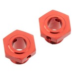 Arrma ARA310447 Arrma Infraction 6S BLX 13.6mm Aluminum Wheel Hex (Red) (2)