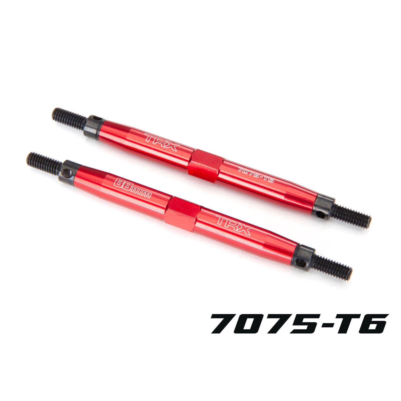 Traxxas TRA5939R Traxxas Slayer Pro 88mm Aluminum Front/Rear Toe Link Set (Red) (2)
