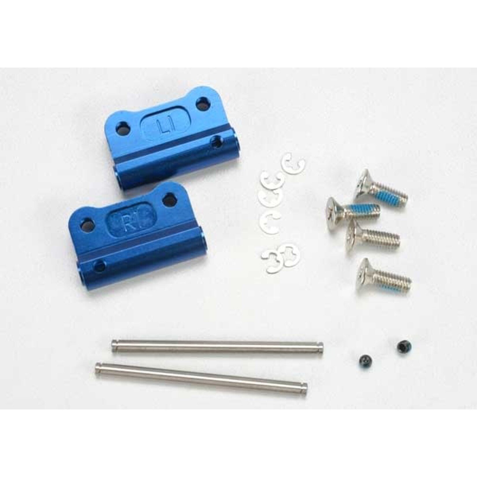 Traxxas TRA2798X Traxxas Nitro Slash Stampede Aluminum Rear Suspension Mount (Blue) (L&R)