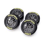 Losi LOS-1914 Losi Goodyear Eagle Mounted Tires, Medium (4): Nascar