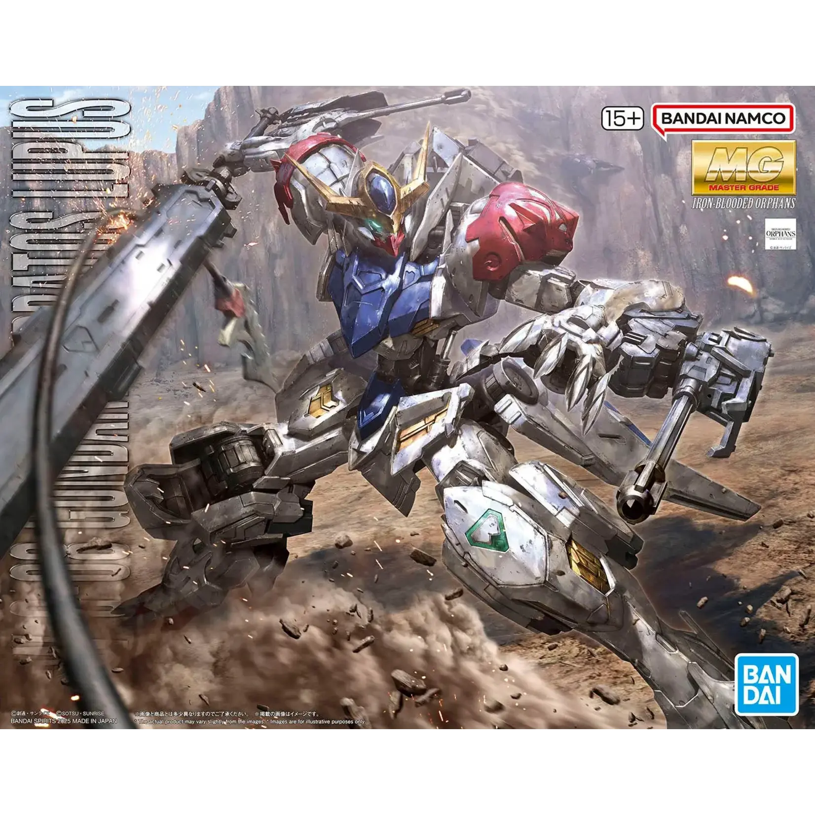 Bandai BAN2795249 Bandai MG Barbatos Lupus Gundam Iron Blooded Orphans IBO