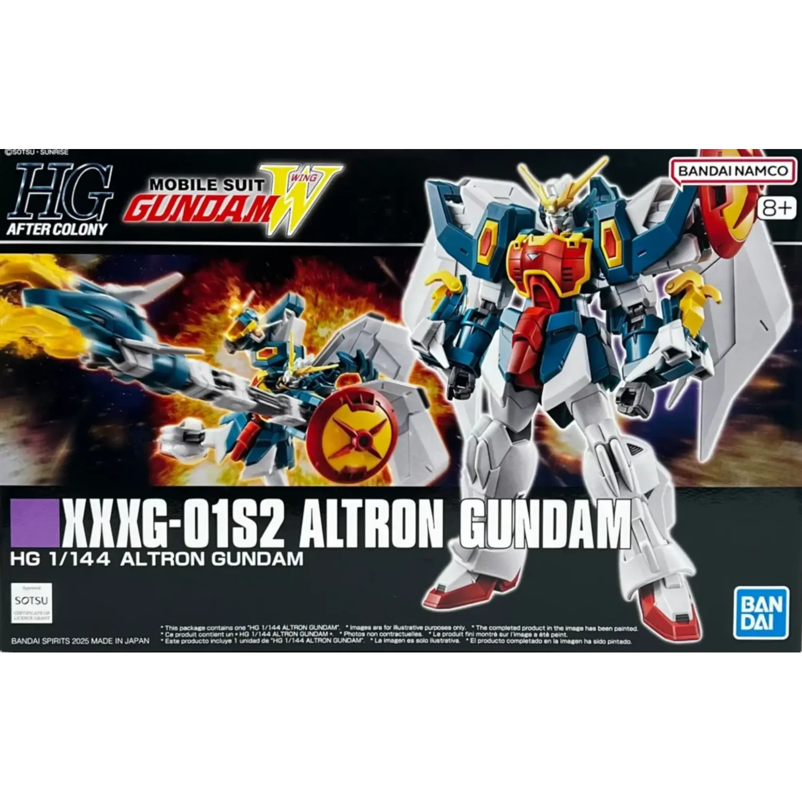 Bandai BAN2794133 Bandai HG Altron Gundam "Mobile Suit Gundam Wing"