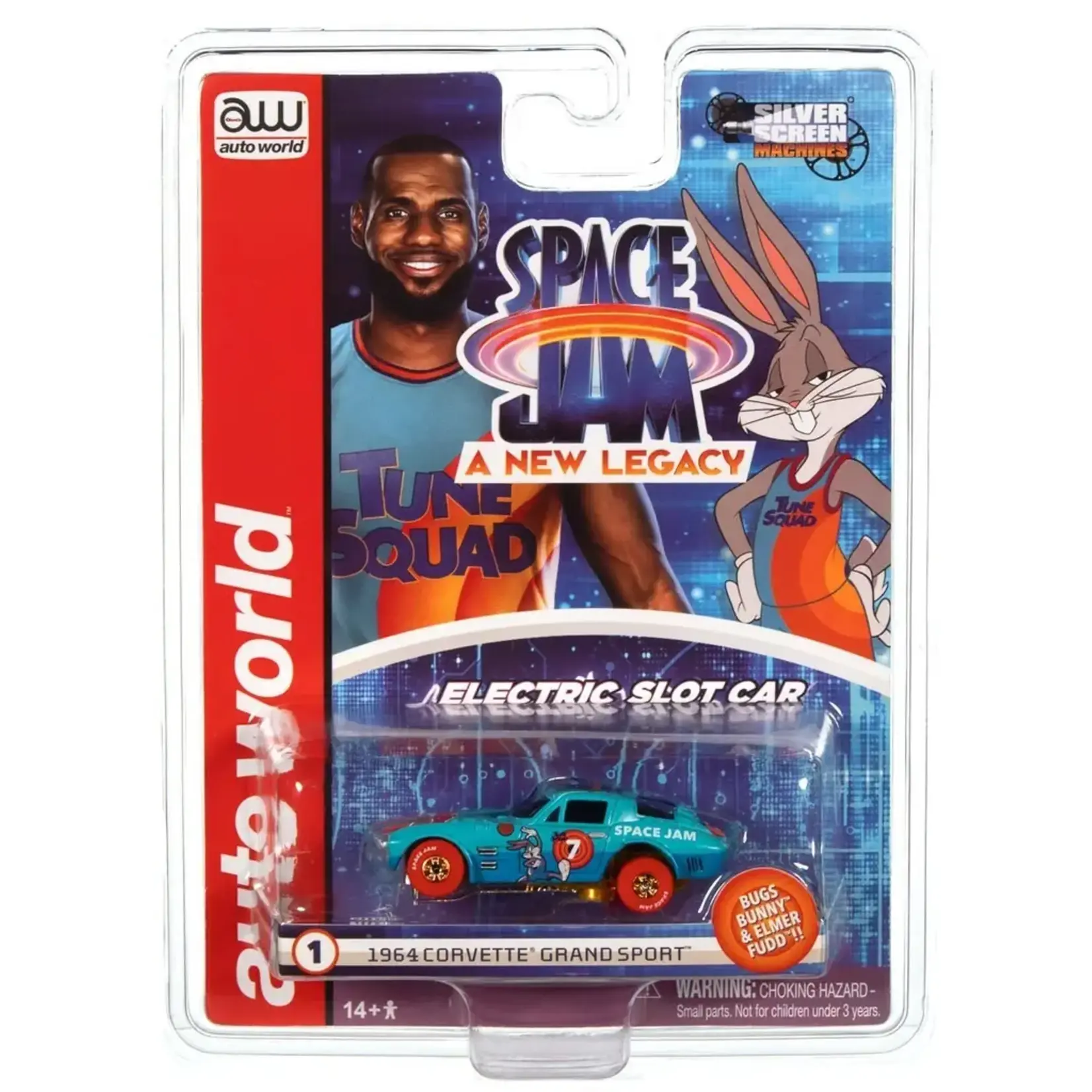 Auto World SC386-1 Auto World Space Jam 1964 Corvette Grand Sport