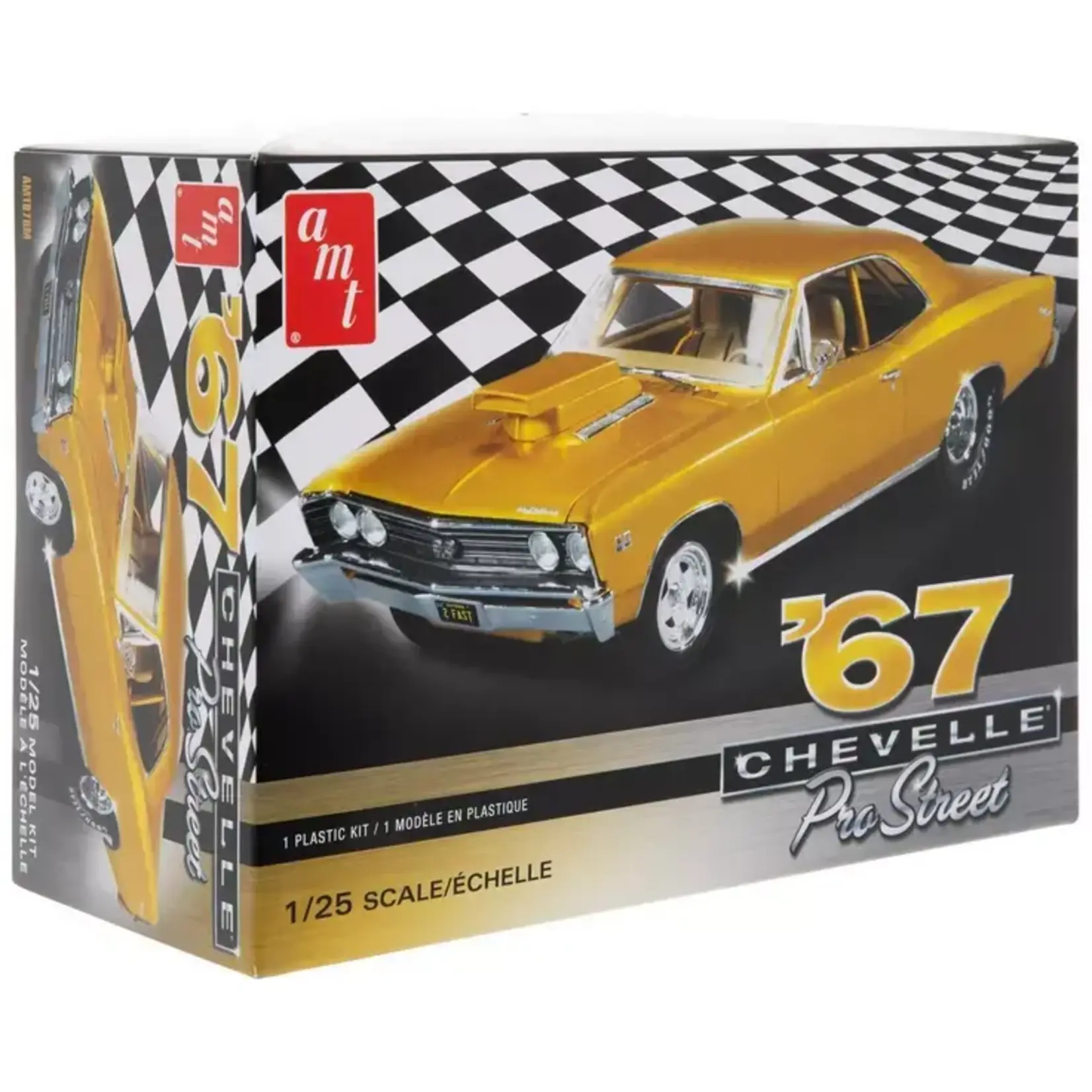 AMT AMT876 AMT 1/25 1967 Chevy Chevelle Pro Street Model Kit