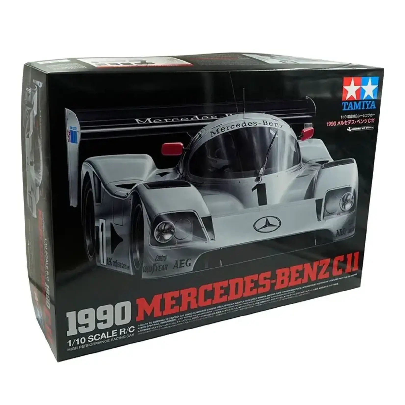 Tamiya TAM47484 Tamiya 1990 Mercedes-Benz C 11 (Limited Edition)