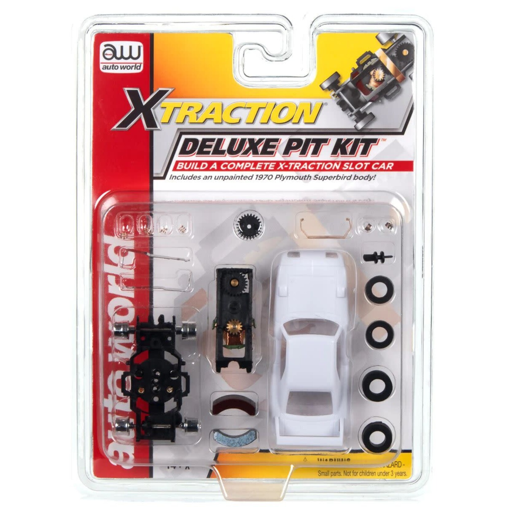 Auto World TRX120 Auto World X-Traction Deluxe Pit Kit (w/1970 Plymouth Superbird)