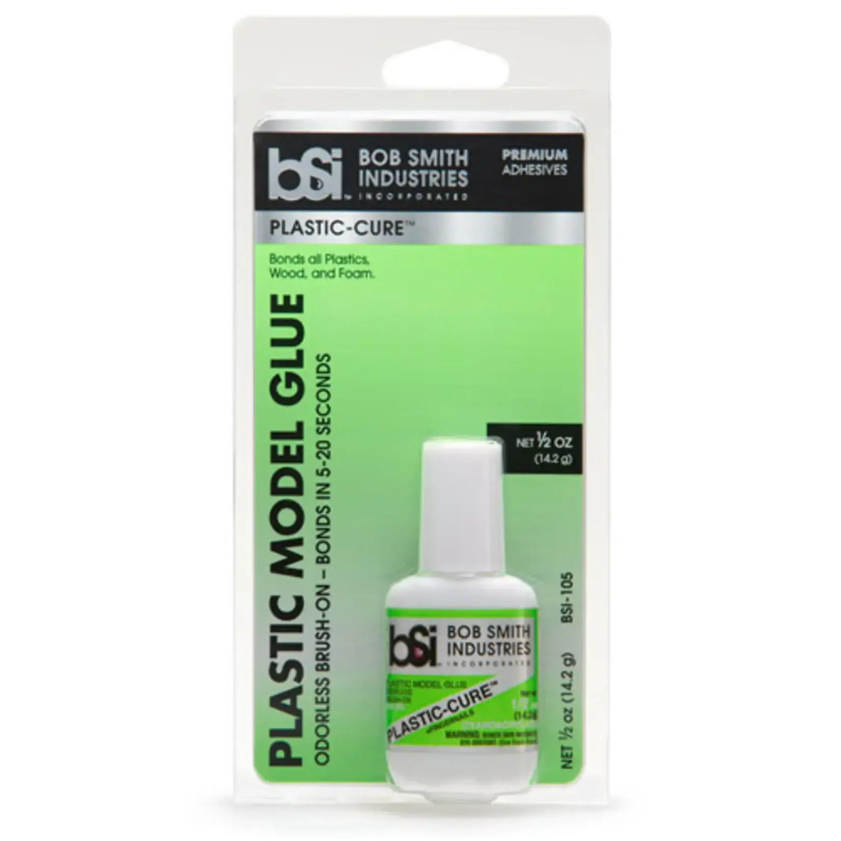 BSI BSI105 BSI Plastic Model Glue Plastic-Cure (1/2oz)