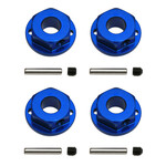 Team Associated ASC91171 Team Associated Factory Team 4x4 Aluminum Wheel Hexes